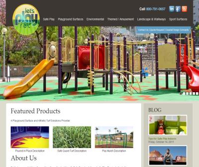 Playground surfaces, recycled tire mulch, synthetic turf, playground flooring, poured in place safety surfacing