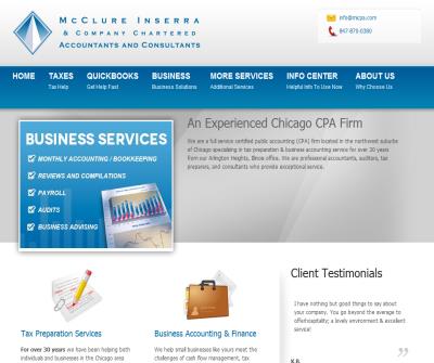 Accountants Home - McClure Inserra CPA - Accountants & Certified QuickBooks Pro Advisors