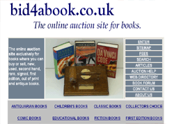 bid4abook.co.uk|The rare book online auction site. bid4abook.co.uk|The rare book online auction site.