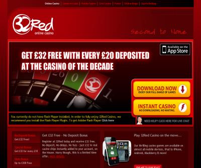 32red - Play your favourite Internet casinos games