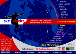 Skate America -  Skateboarding  Skateboard Decks, Wheels, Trucks, Shoes, Ramp Plans, Bearings and Accessories