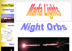 Marfa Lights / Night Orbs