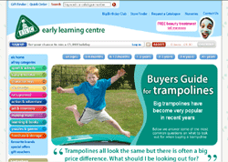 Trampolines - Buyers Guide to Trampolines - Early Learning Centre - Early Learning Centre