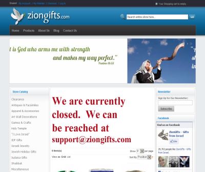 ZionGifts - Gifts From Israel