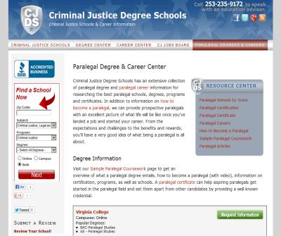 Paralegal Degree and Career Center