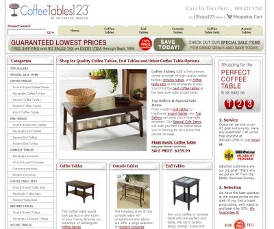 Coffee Tables 123