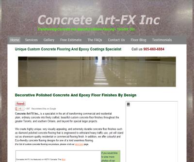 Concrete Art-FX - Ontario & GTA