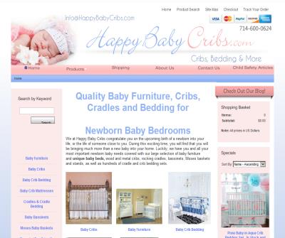 Happy Baby Cribs - Unique Baby Furniture and Crib Bedding
