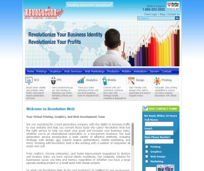 Web Design Company - Revolutionweb.com