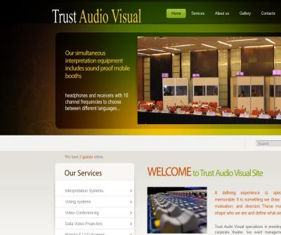 Audio visual services