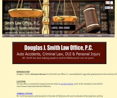 Douglas J. Smith Law Office, P.C. - Norman Oklahoma Lawyer
