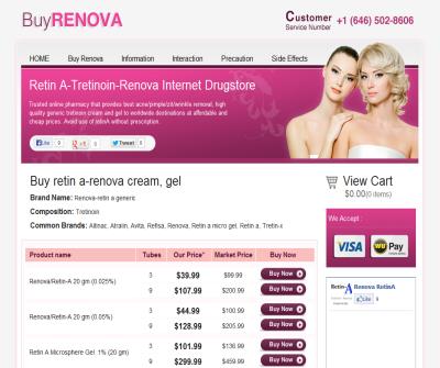 Retin-A renova anti-acne skin treatment