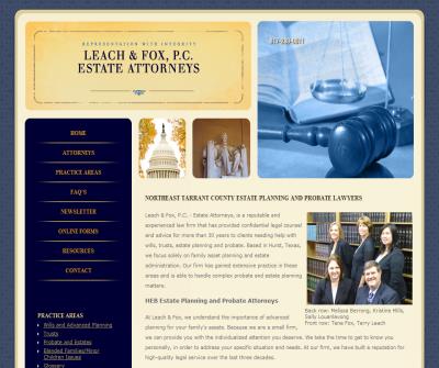 Leach & Fox, P.C. - Estate Attorneys