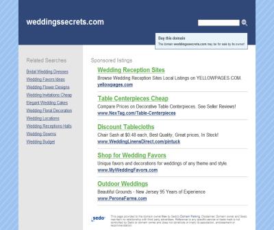 Wedding Secrets Blog