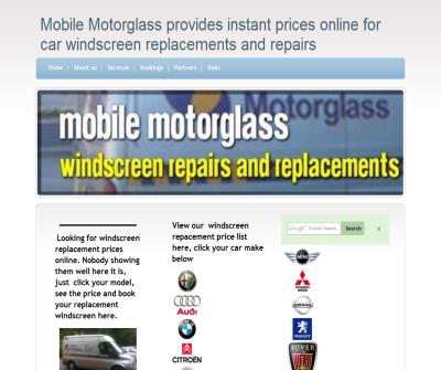 mobile motor glass