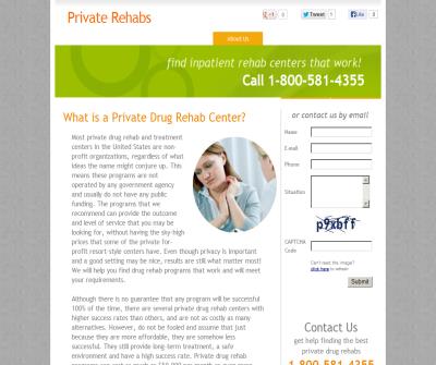 Private Drug Addiction Rehabilitation