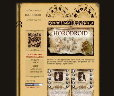 HoroDroid is free english horoscope for android