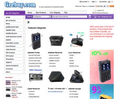 China whosale for Electronics products like set top box, satellite receivers