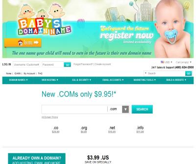 Baby's Domain Name.com