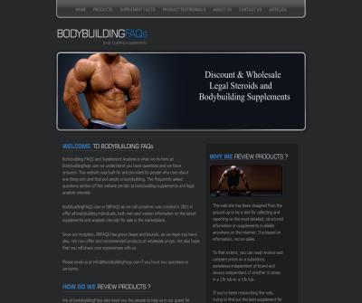 BodybuildingFAQs - Bodybuilding Supplements - Anabolic Bodybuilding