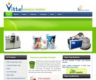Vittal Paper Cups, Paper Cups, Paper Cups Manufacturers