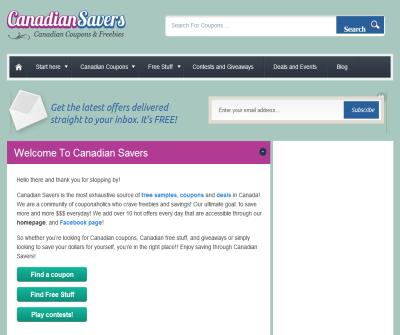Free Samples Canada : Canadian coupons, freebies and free Stuff in Canada