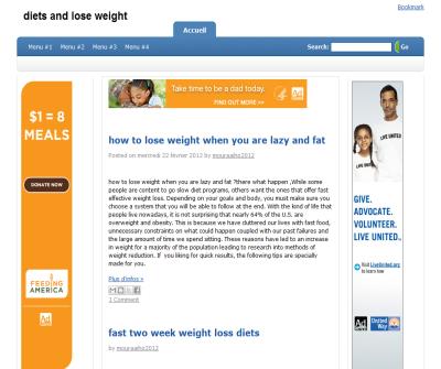 diets and lose weight