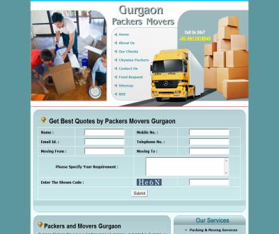 Movers Packers Gurgaon