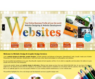 website designing dehradun india
