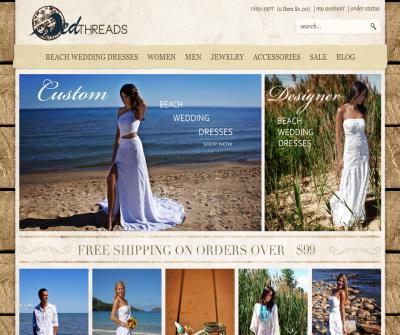 Wed Threads | Beach Wedding Dresses