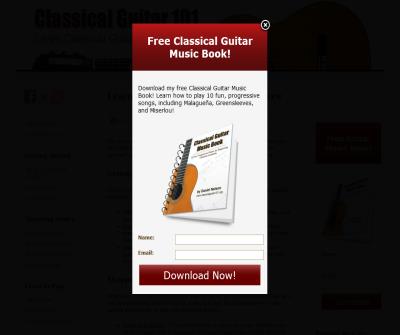 Classical Guitar 101 - learn to play classical guitar