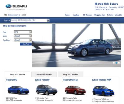 Subaru Accessories at Great Prices