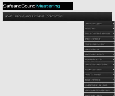 SAS Online mastering services