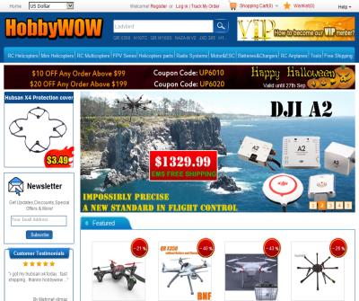 HobbyWOW The Largest RC Online Shop - Buy RC Helicopter Plane Cars and Parts on HobbyWOW