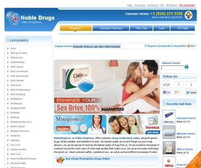 Nobledrugstore.com - Noble Drug Store Review, Noble drugstore Visit
