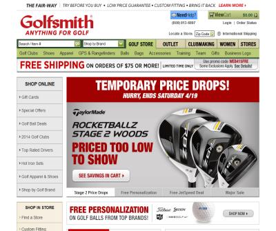Golfsmith:Largest golf-only retailer in the world