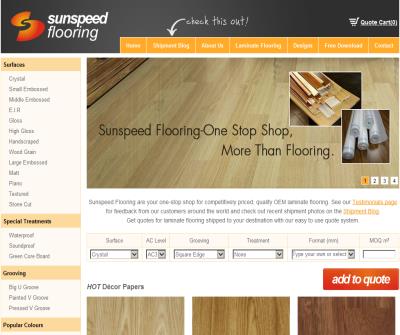 Sunspeed Flooring-Laminate Flooring Manufacturer