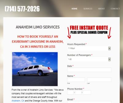 Anaheim Limo Services