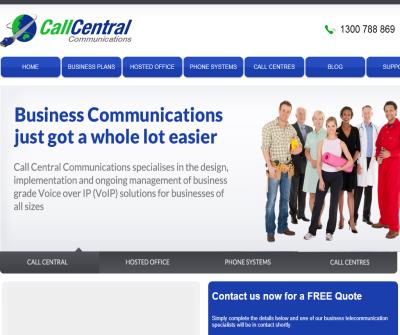 Call Central Communications VoIP Technologies into Australian Business