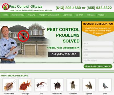 Pest Control Ottawa Inc. | Ottawa ON, Pest Control