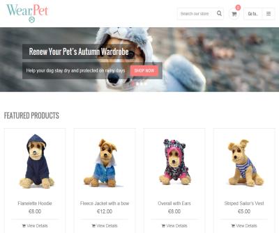 The best apparel for your dog only at WearPet.com
