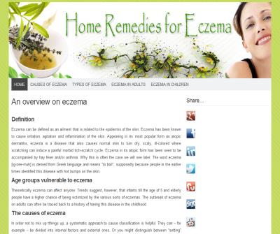 Home Remedis For Eczema