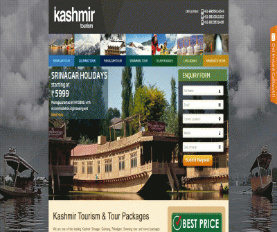 Kashmir Tourism | Kashmir Tour packages | Kashmir Holidays
