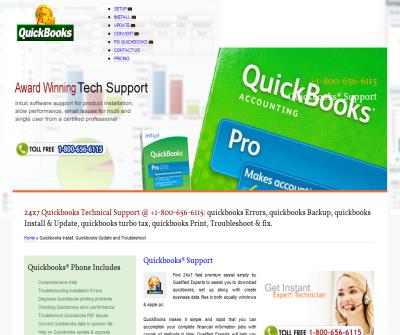 Quickbooks® Support, Quickbooks® Help 800-656-6115