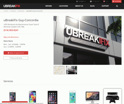 uBreakiFix Professional Smartphone and Electronics Repair.