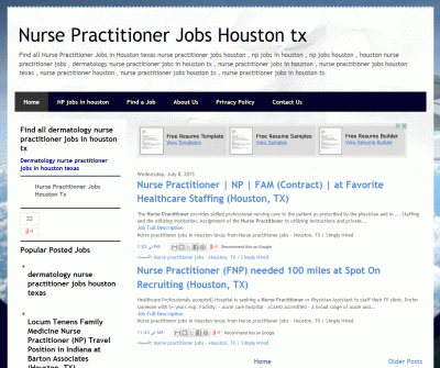 Nurse Practitioner Jobs in Houston Texas