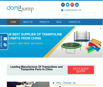 leading trampolines and trampoline parts manufacturer endorsed by top brands