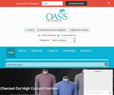 Oasis Shirts - Wholesale Clothing Manufacturer