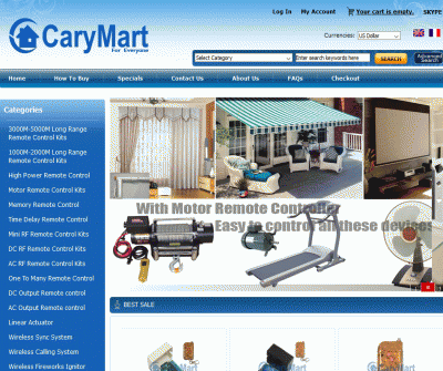Carymart remote control online shop