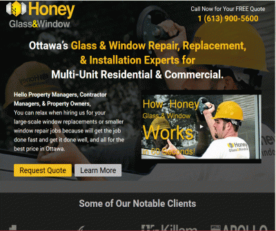 Ottawa Commercial Window Installation Replacement & Repair